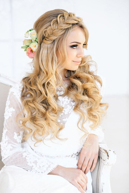 Cute Wedding Hairstyles For Long Hair
 5 Simple and Cute Wedding Hairstyles for Long & Short Hair