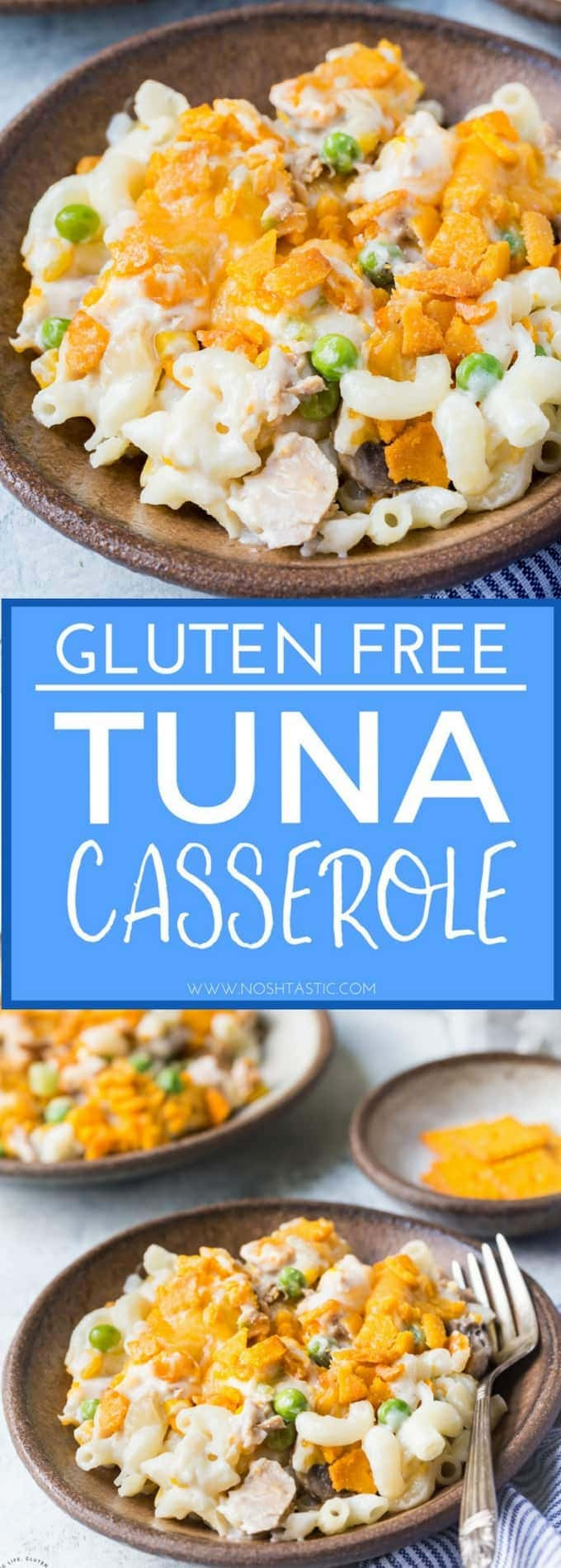 Dairy Free Tuna Casserole
 Gluten Free Tuna Casserole Noshtastic