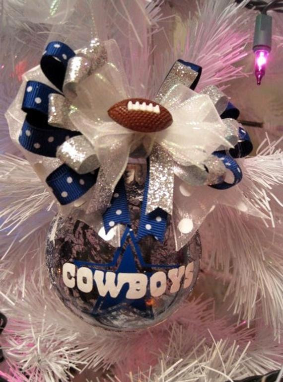 Dallas Cowboys Christmas Gift Ideas
 Dallas Cowboys Christmas Ornament Xmas Ball Personalized any