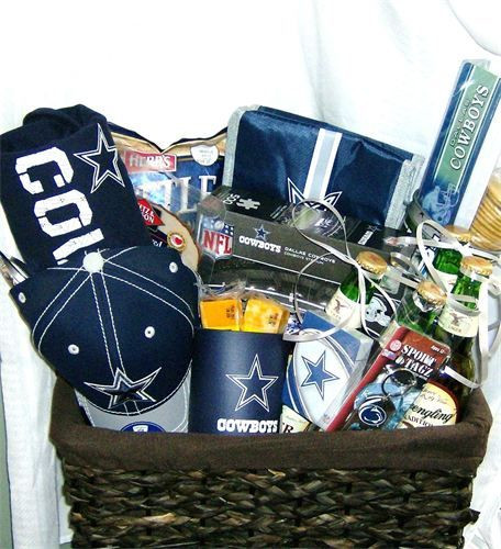 Dallas Cowboys Christmas Gift Ideas
 dallas cowboy t basket Gifts Pinterest