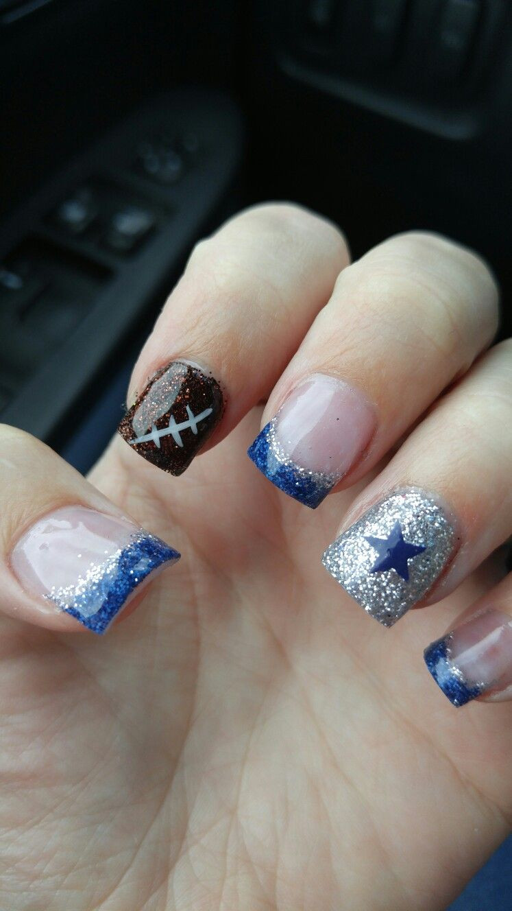 Dallas Cowboys Toe Nail Designs
 Dallas cowboys nails nails