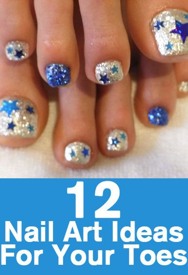Dallas Cowboys Toe Nail Designs
 12 Nail Art Ideas For Your Toes Nail Art