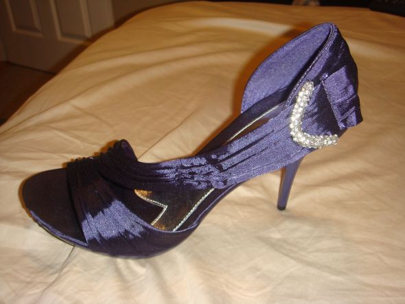 Dark Purple Wedding Shoes
 Dark purple wedding shoes