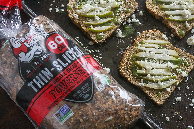 Dave'S Killer Bread Vegan
 Toast with the Most Walnut Pesto Toast with Pears