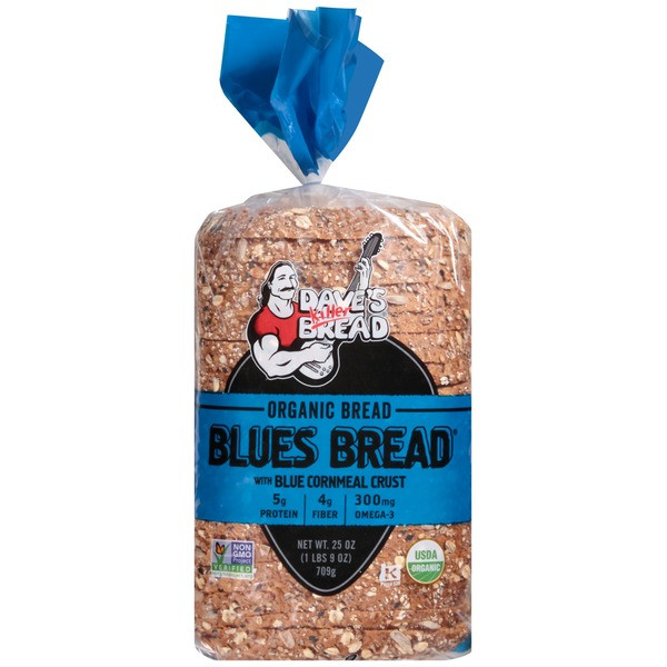Dave'S Killer Bread Vegan
 Dave s Killer Bread Organic Blues Bread with Blue Cornmeal