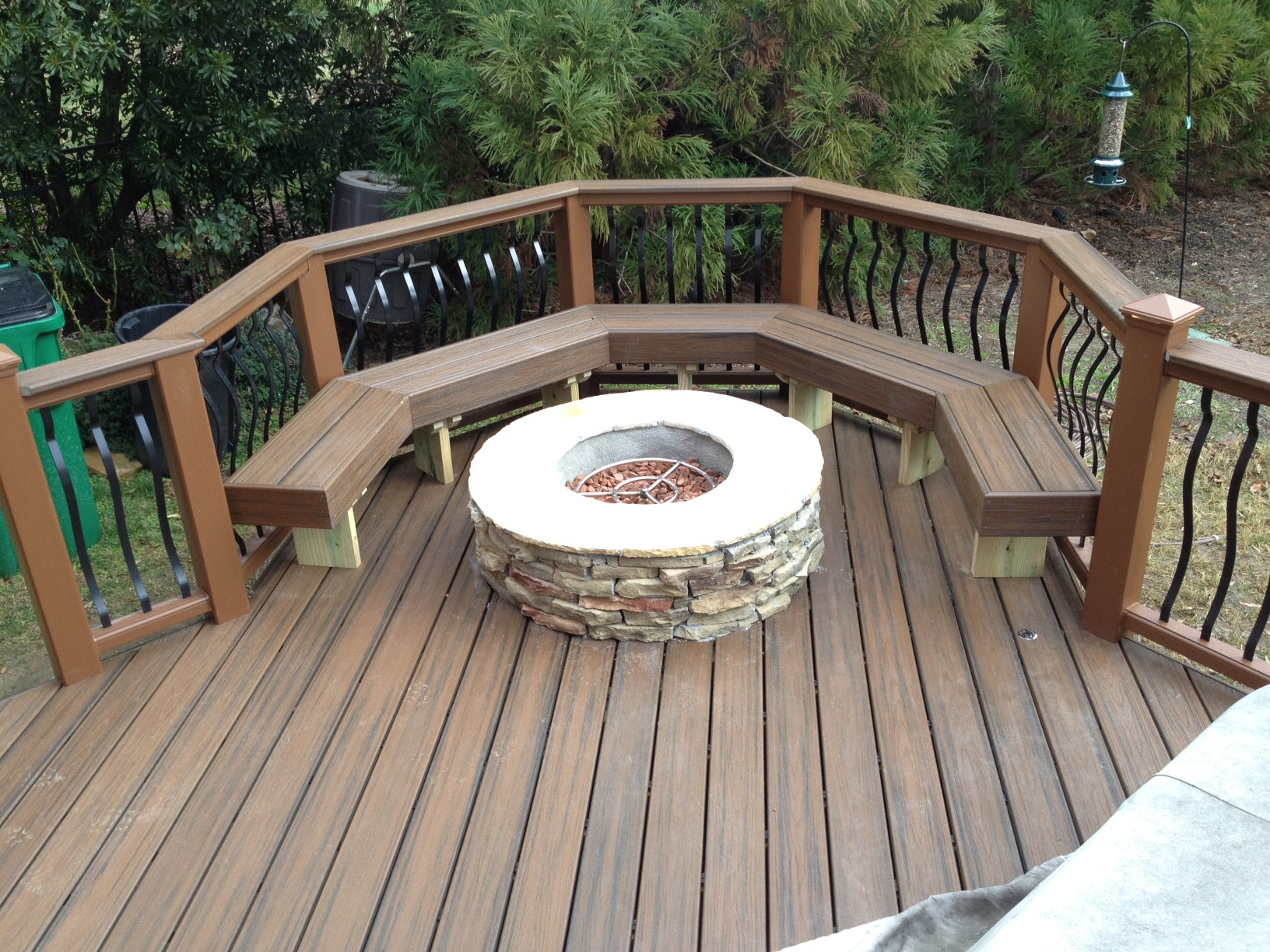 Deck Gas Fire Pit
 Archadeck of Charlotte
