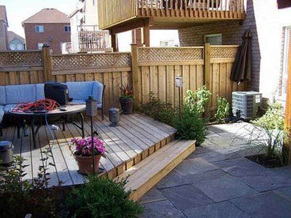 Deck Ideas For Small Backyard
 23 Simple Beautiful Small Backyards Presenting