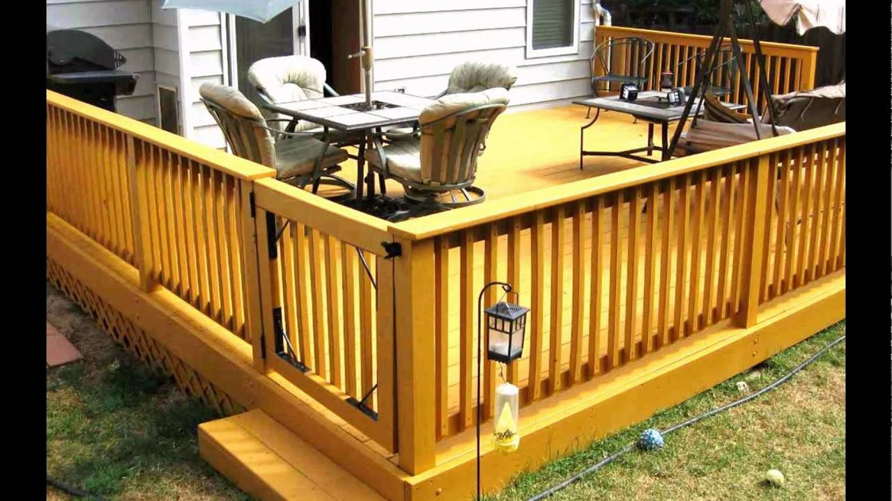 Deck Ideas For Small Backyard
 Backyard Deck Designs