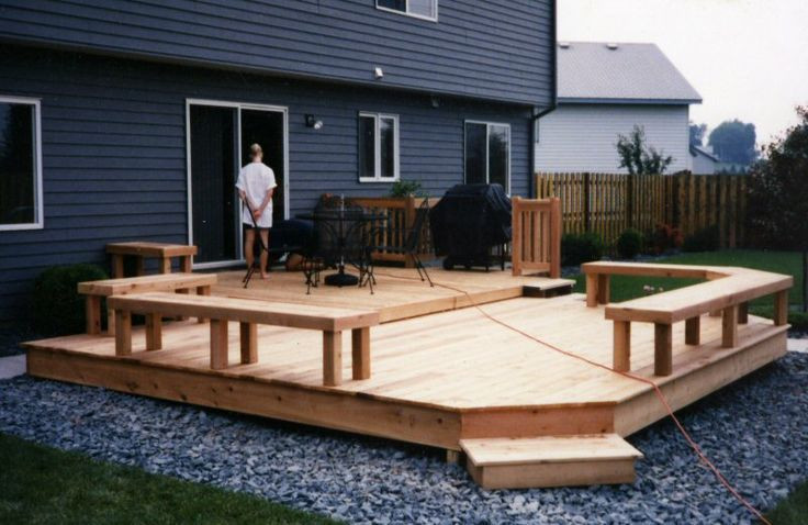 Deck Ideas For Small Backyard
 Small Backyard Decks small deck