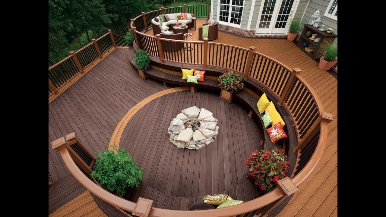 Deck With Fire Pit
 Deck Designs with Fire Pit