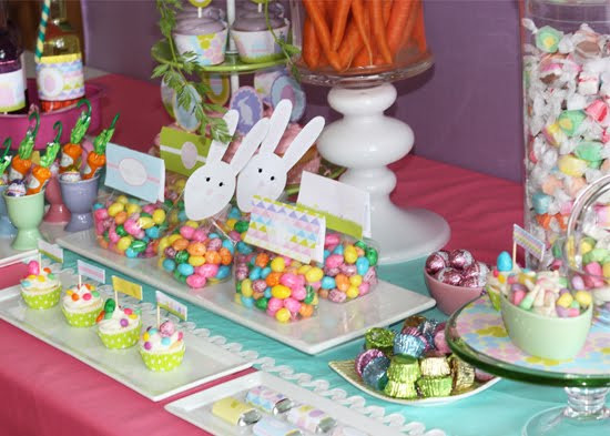 Decorating Ideas For Easter Party
 Party with a K THE BLOG Easter Party