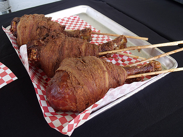 Deep Fried Turkey Legs
 Ve arian Food at the OC Fair – Costa Mesa California