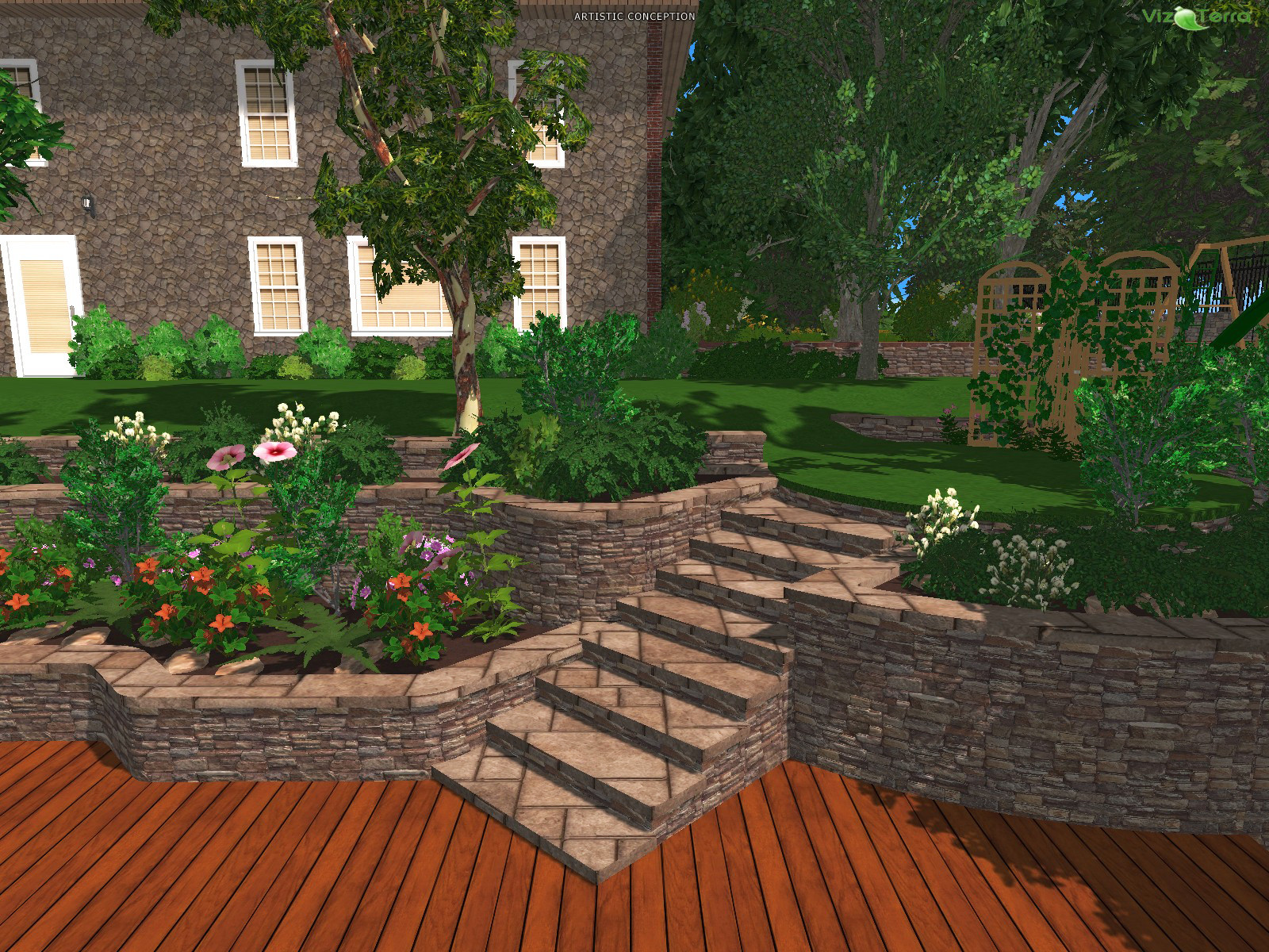Design Your Own Backyard
 Indi Scaping design Design your own backyard landscape