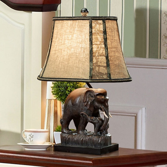 Desk Lamps For Kids' Rooms
 Top Desk Lamps Southeast wind Thai elephant lamp decorated