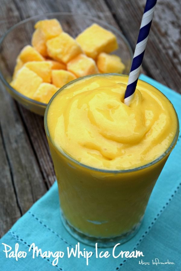 Dessert Recipes That Use A Lot Of Milk
 Mango Whip Ice Cream Recipe