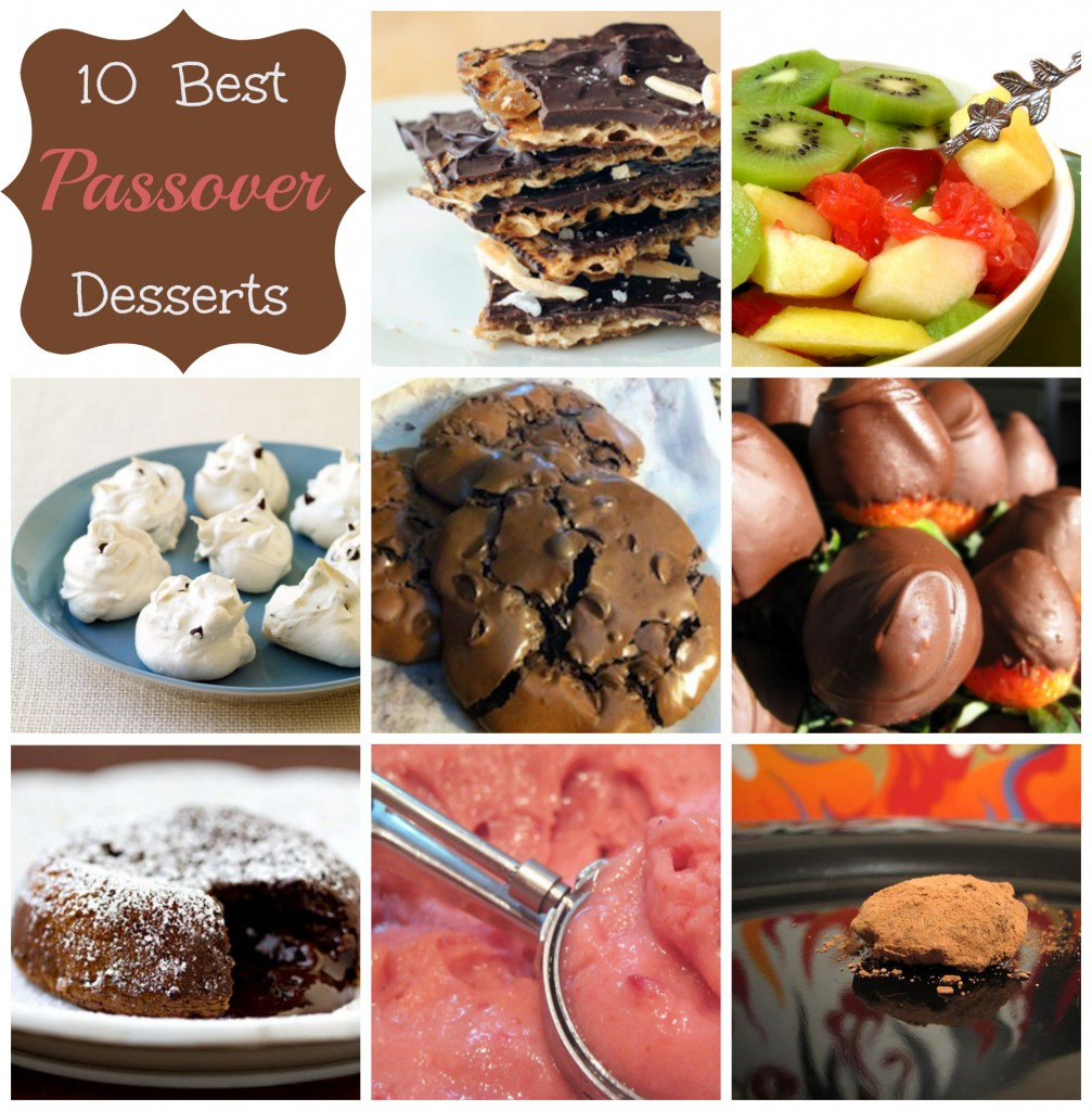 Desserts For Passover
 10 Best Passover Desserts