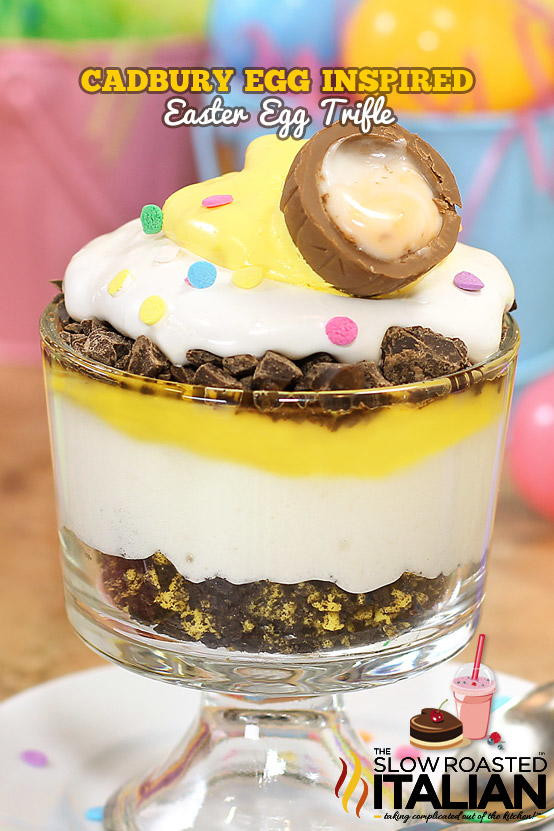 Desserts Recipes For Easter
 Cadbury Egg Inspired Easter Trifle