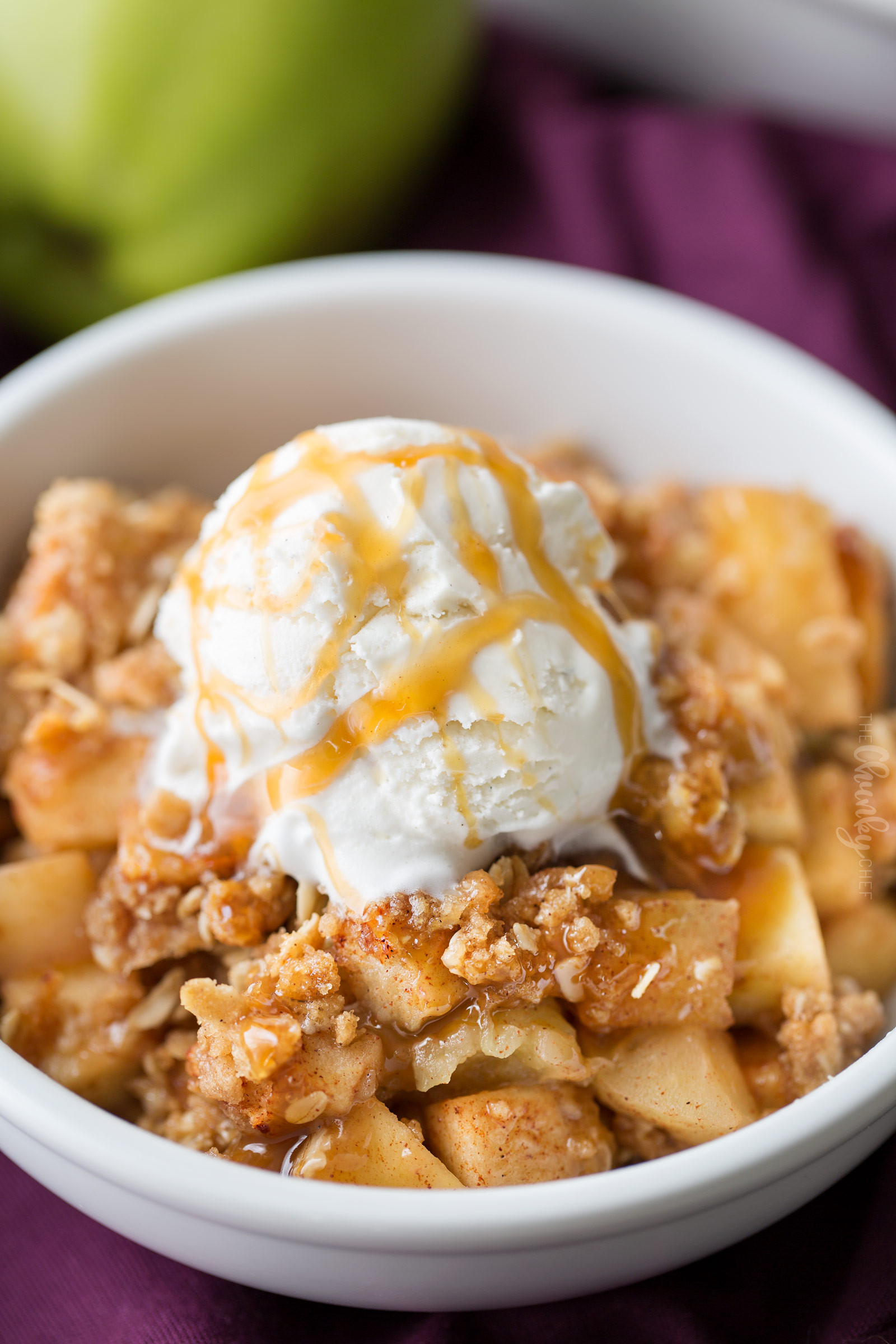 Desserts With Apples
 Old Fashioned Easy Apple Crisp The Chunky Chef