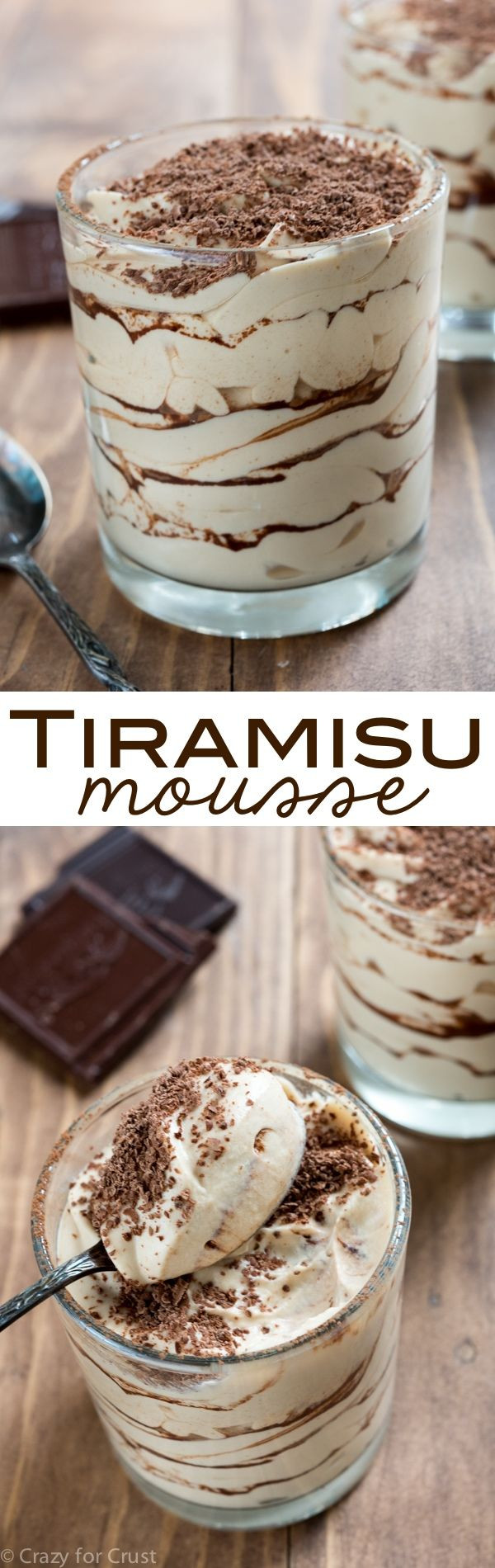 Desserts With Cocoa Powder
 Tiramisu Mousse an easy no bake dessert Layers of