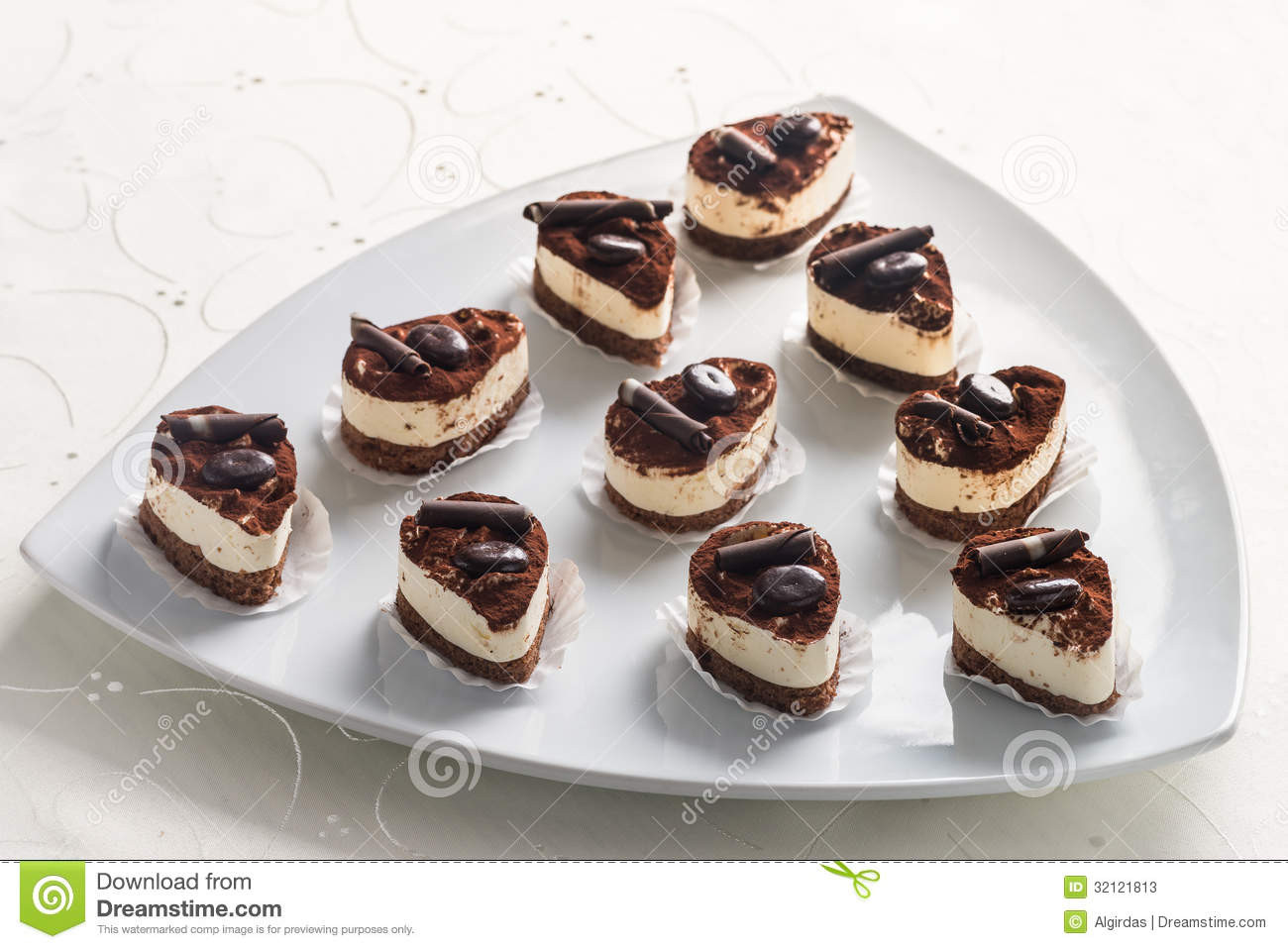 Desserts With Cocoa Powder
 Desserts With Cocoa Powder And Chocolate Stock s
