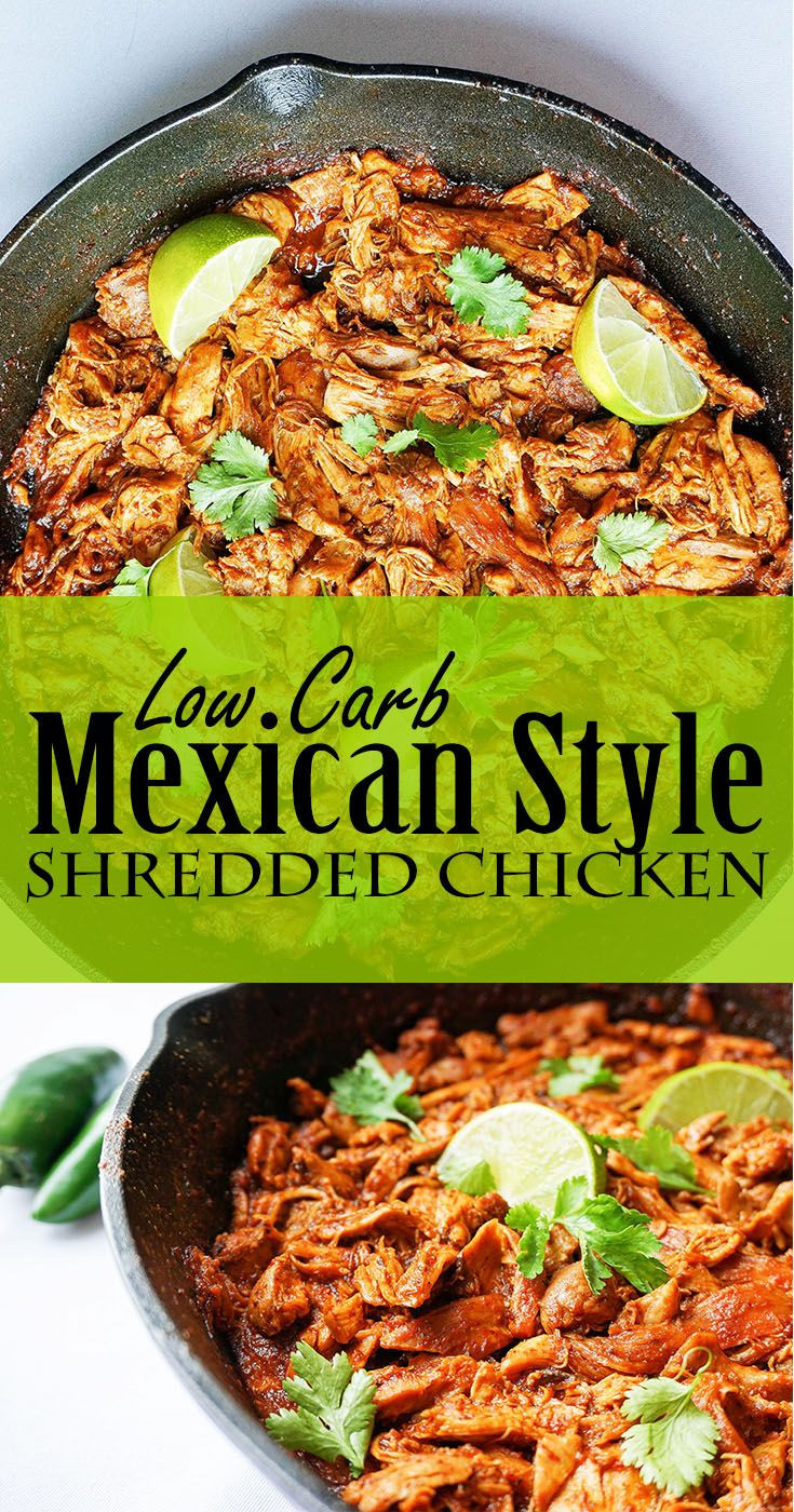 Diabetic Crockpot Chicken Recipes
 No crock pot no problem Mexican Shredded Chicken Keto