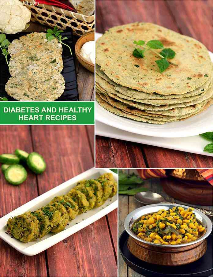 Diabetic Healthy Recipes
 Diabetic recipes for a Healthy Heart Diet Tarladalal