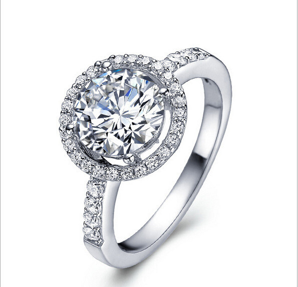 Diamond Rings For Sale
 2015 hot sale 925 Sterling Silver Rings CZ Diamond for