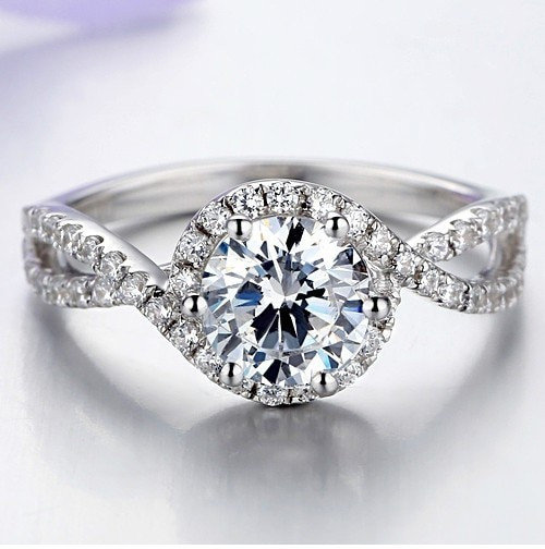 Diamond Rings For Sale
 Aliexpress Buy Luxury 1CT Hot Sale simulate Diamond