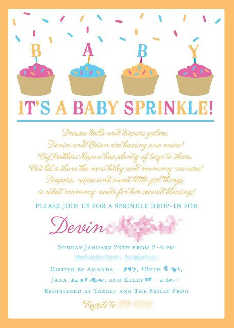 Diaper Party Ideas For Second Baby
 Baby Sprinkle instead of a baby shower for a 2nd baby