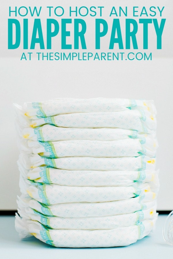 Diaper Party Ideas For Second Baby
 How to Throw a Diaper Party With No Stress • The Simple