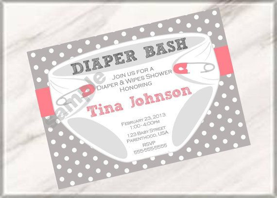 Diaper Party Ideas For Second Baby
 diaper party invitation wording