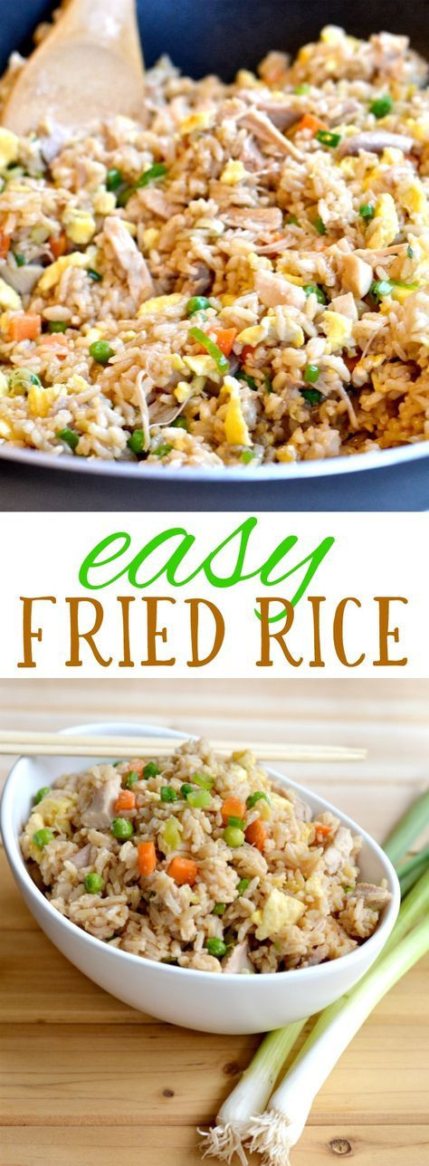 Different Dinner Ideas
 Easy Fried Rice Recipe picky eaters