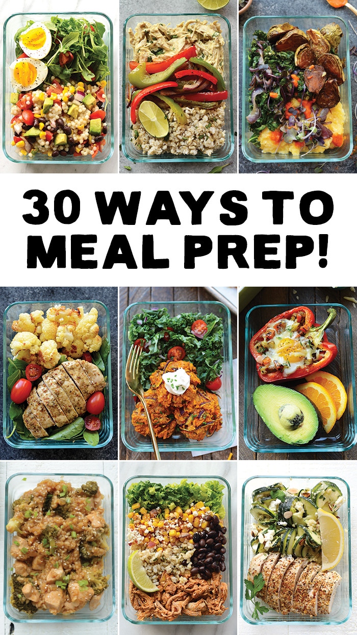 Different Dinner Ideas
 Meal Prep your way in to 2017 with 30 different ways to