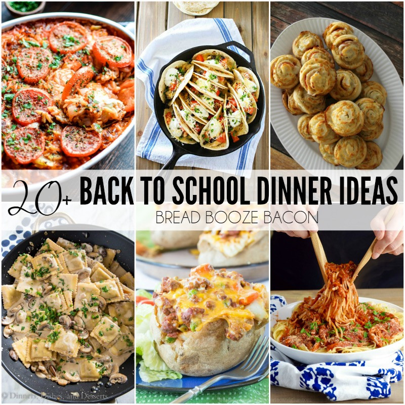 Dinner Ideas With Bacon
 20 Back to School Dinner Ideas • Bread Booze Bacon