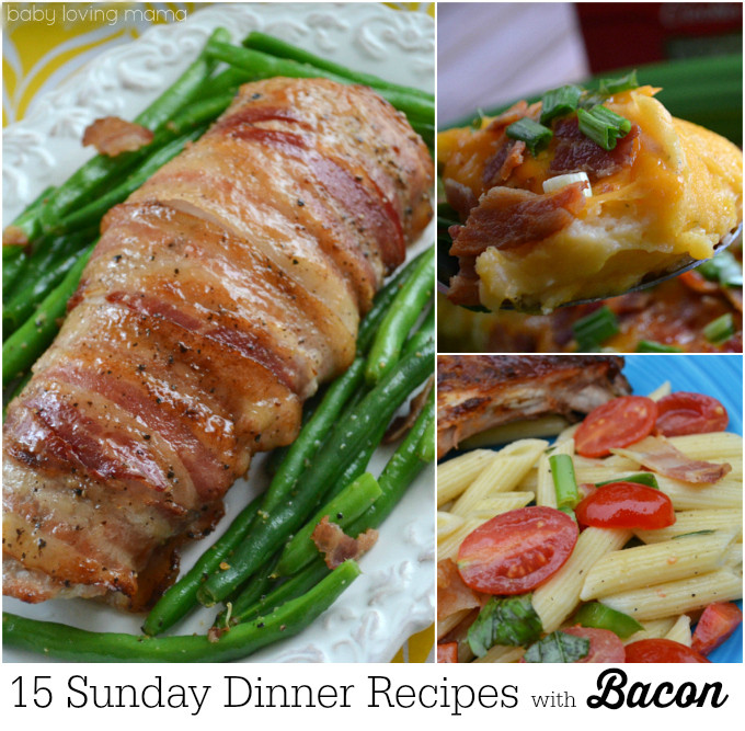 Dinner Ideas With Bacon
 15 Sunday Dinner Recipes with Bacon Finding Zest