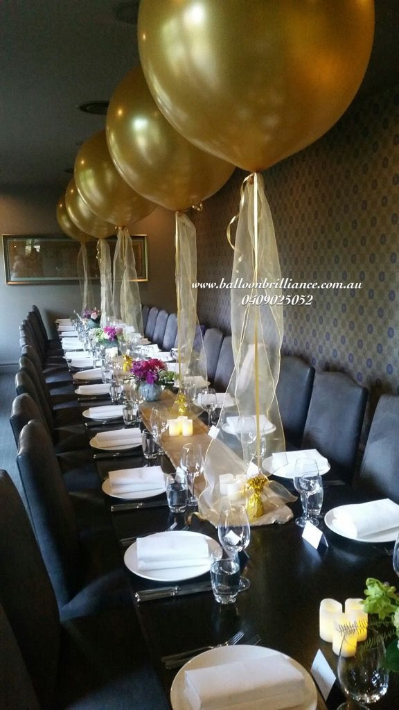 Dinner Party Restaurant Ideas
 Superb set up at the Ottoman Restaurant giantballoons