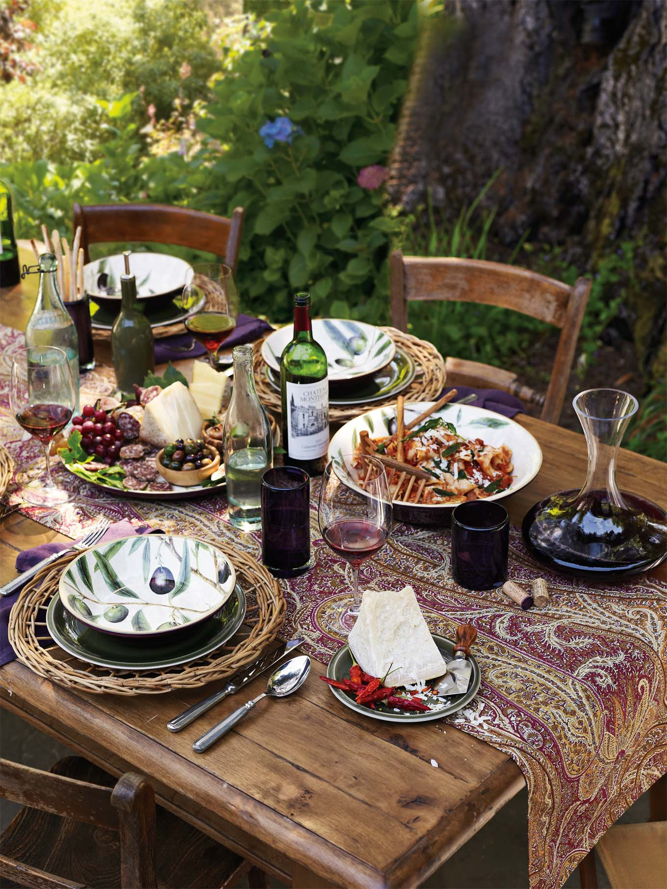 Dinner Party Restaurant Ideas
 Weekend Entertaining Wine Country Dinner