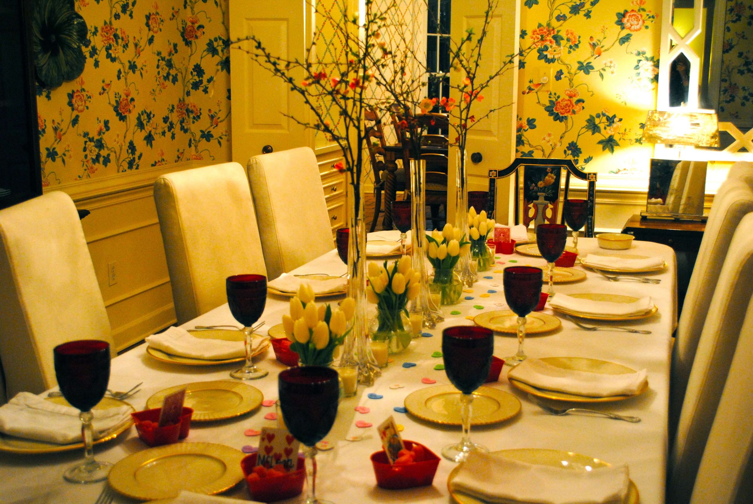 Dinner Party Restaurant Ideas
 Beautiful Valentine Decoration Ideas For Restaurants