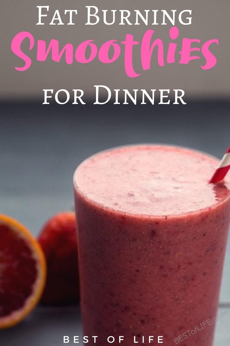 Dinner Smoothie Recipe
 Fat Burning Smoothies for a Delish Dinner The Best of Life