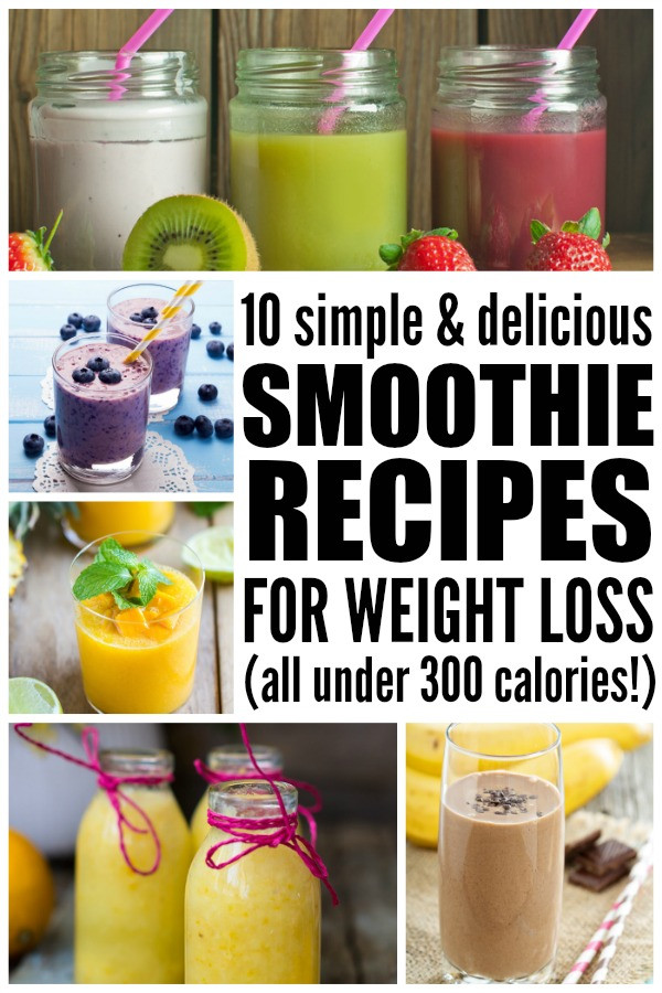 Dinner Smoothie Recipe
 15 smoothies under 300 calories to help you lose weight