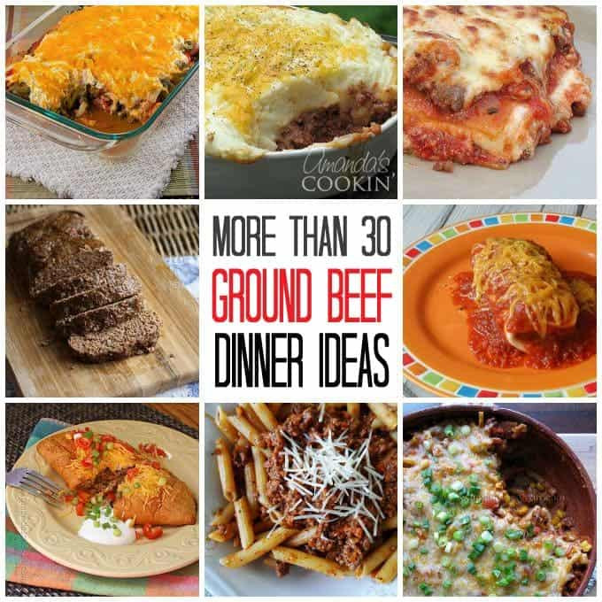 Dinner With Ground Beef
 Ground Beef Dinner Ideas 30 recipes for supper