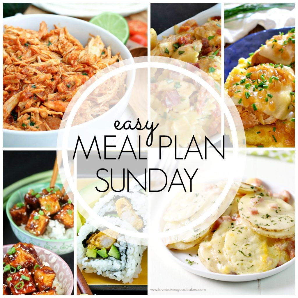 Dinners For The Week Ideas
 Easy Meal Plan Sunday Week 63 Dinner at the Zoo