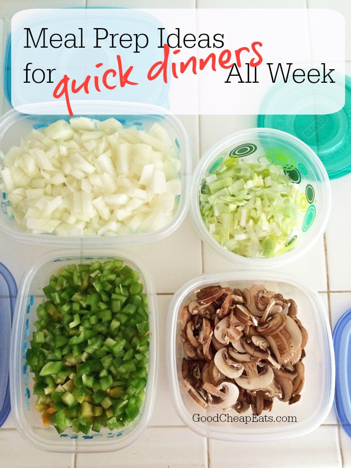 Dinners For The Week Ideas
 Meal Prep Ideas for Quick Dinners All Week