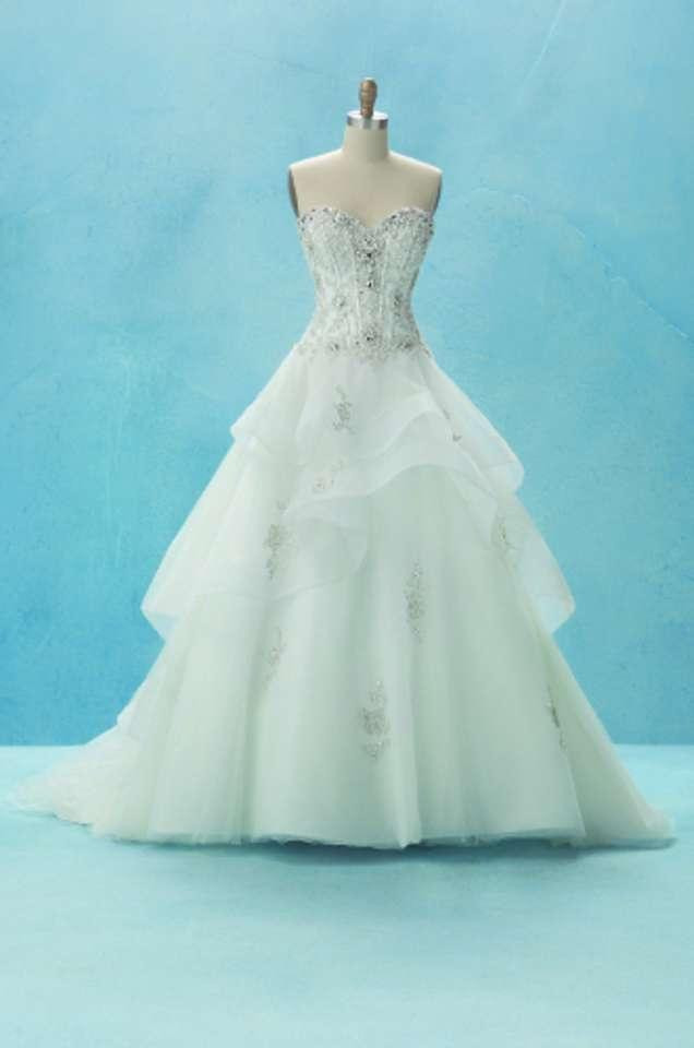 Disney Belle Wedding Dress
 Alfred Angelo Belle Disney Princess Line Wedding Dress