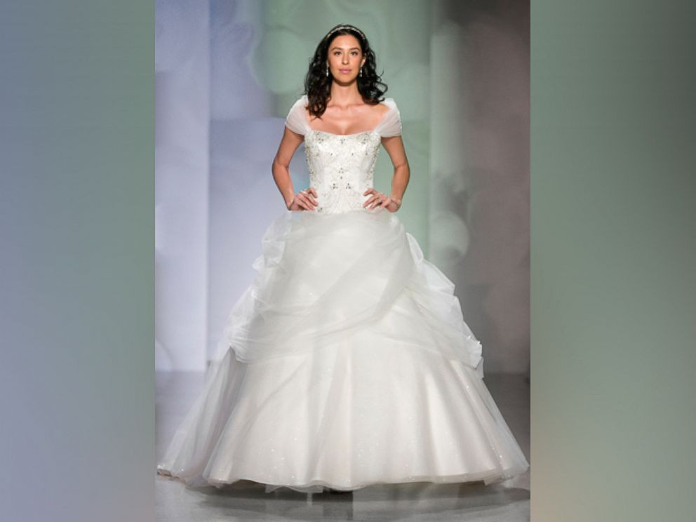 Disney Belle Wedding Dress
 Disney Reveals New Princess Wedding Dresses ABC News