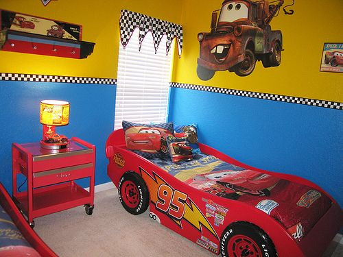 Disney Cars Bedroom Decor
 Disney Cars Themed Bedroom in 2019