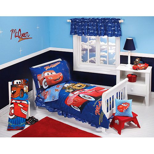 Disney Cars Bedroom Decor
 Disney Pixar Cars Club 4 Piece Toddler Bedding Set