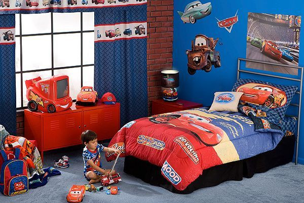 Disney Cars Bedroom Decor
 ideas to decorate a boys bedroom with cars