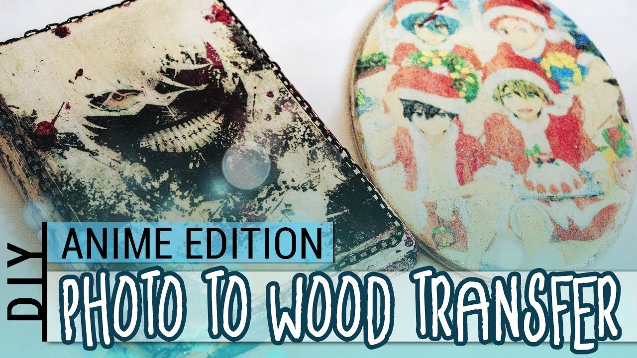 DIY Anime Decor
 DIY Picture to Wood Decoration ANIME EDITION
