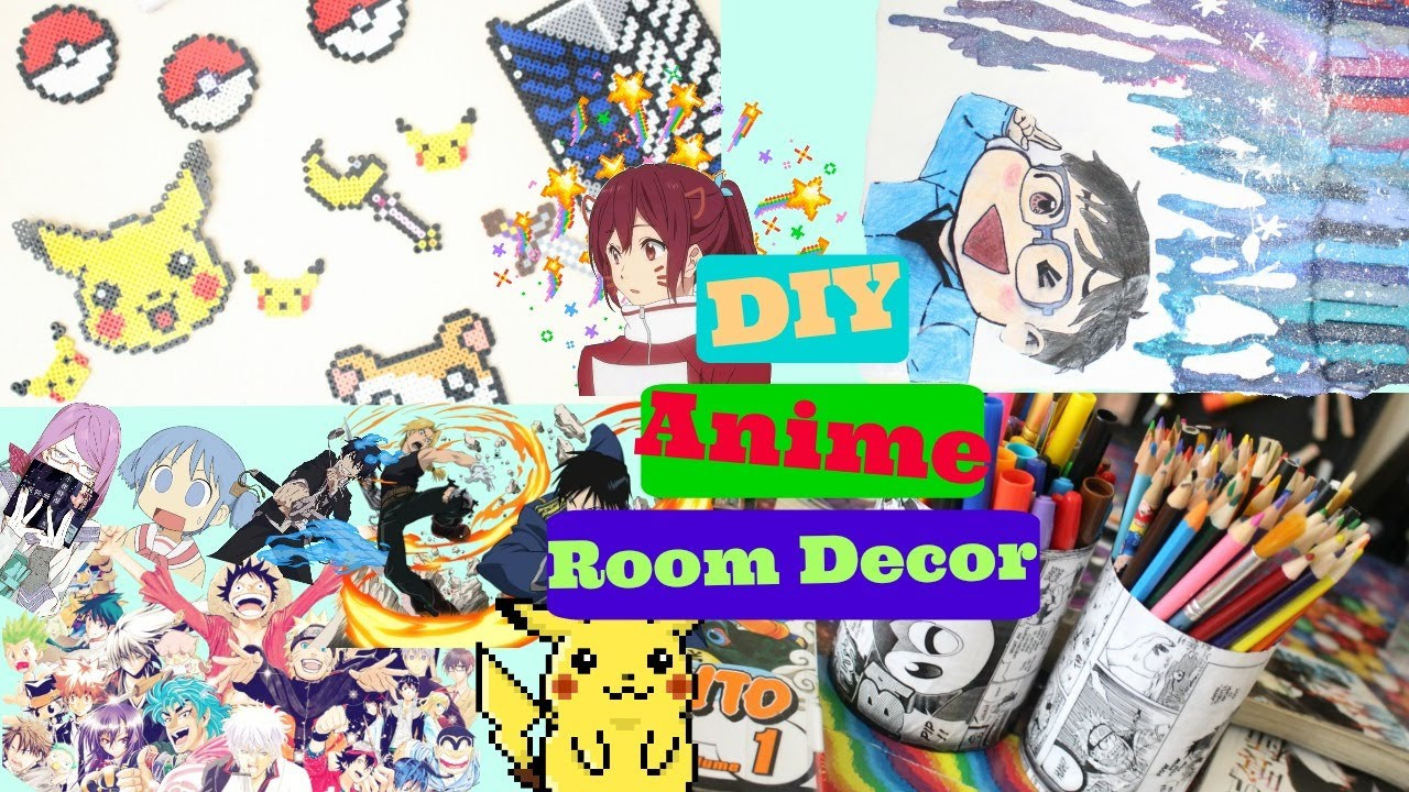 DIY Anime Decor
 DIY Anime Room Decor How To Make Anime Room Decor